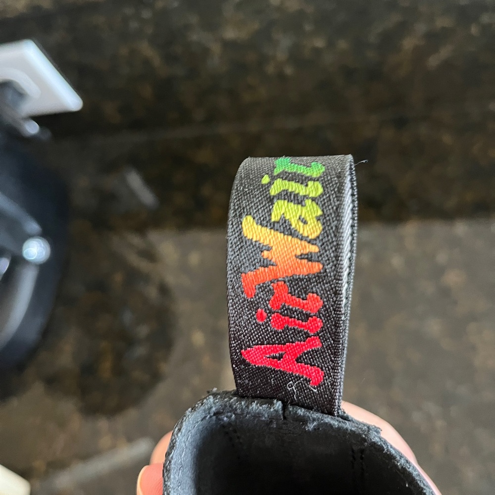 Doc Marten rainbow patent jadon hi size 9 boot